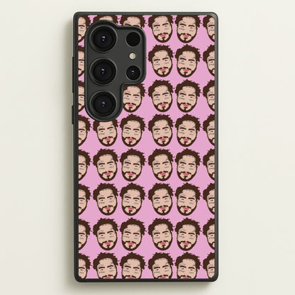 Malone Pattern  - Post Malone Phone Case for Galaxy S25 Ultra