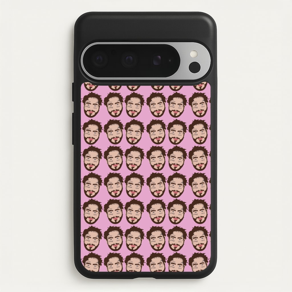 Malone Pattern  - Post Malone Phone Case for Google Pixel 9 Pro XL