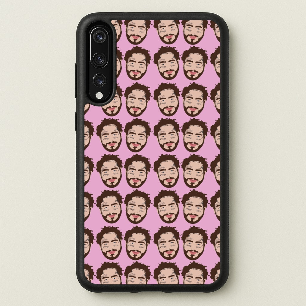 Malone Pattern  - Post Malone Phone Case for Huawei P20 Pro