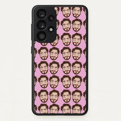 Malone Pattern  - Post Malone Phone Case for Galaxy A53