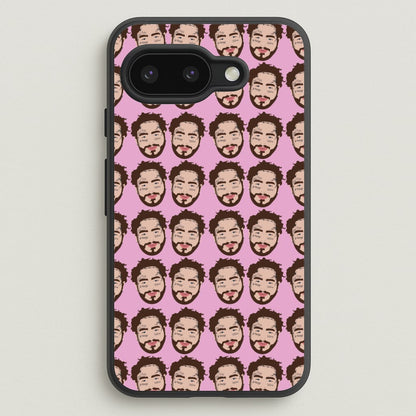 Malone Pattern  - Post Malone Phone Case for Google Pixel 9a