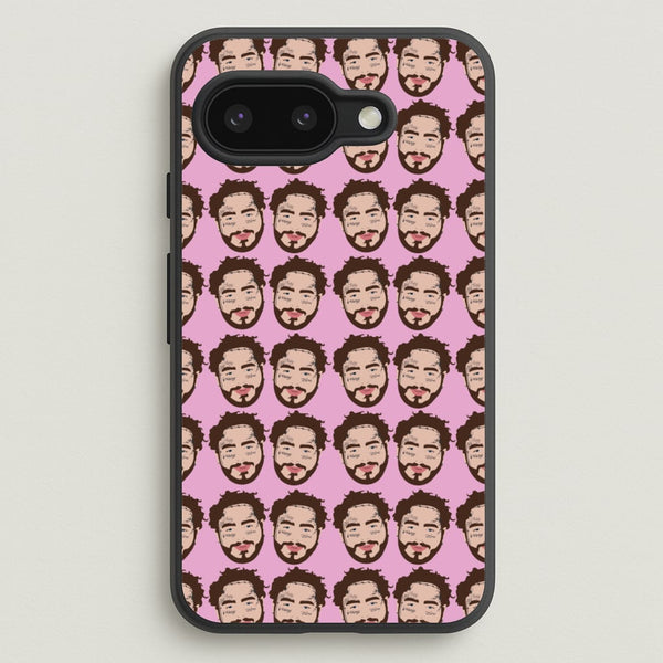 Malone Pattern  - Post Malone Phone Case for Google Pixel 9a