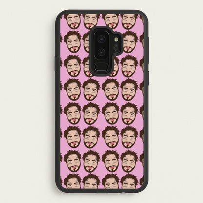 Malone Pattern  - Post Malone Phone Case for Galaxy S9 Plus