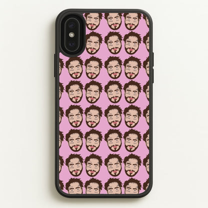 Malone Pattern  - Post Malone Phone Case for iPhone XS Max