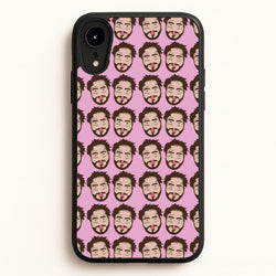 Malone Pattern  - Post Malone Phone Case for iPhone XR