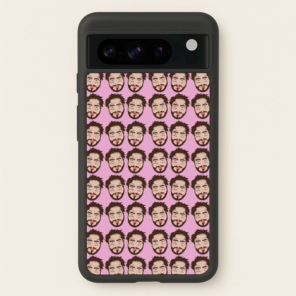 Malone Pattern  - Post Malone Phone Case for Google Pixel 8 Pro