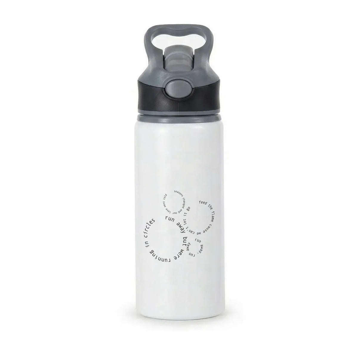 Running In Circles - Post Active Water Bottle