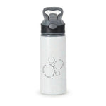 Running In Circles - Post Active Water Bottle - Black