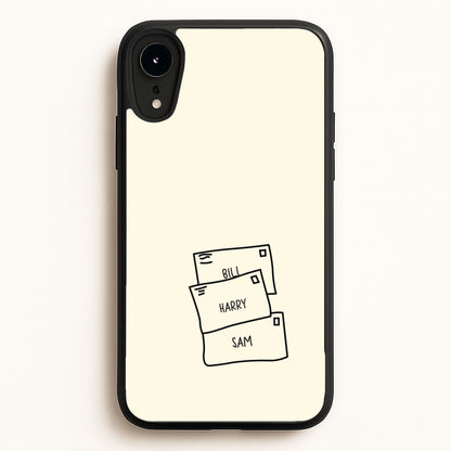 Bill, Harry And Sam  - Mamma Mia Phone Case for iPhone XR