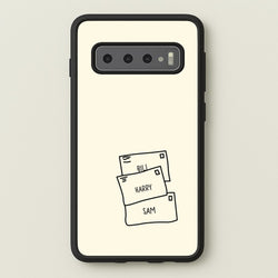 Bill, Harry And Sam  - Mamma Mia Phone Case for Galaxy S10