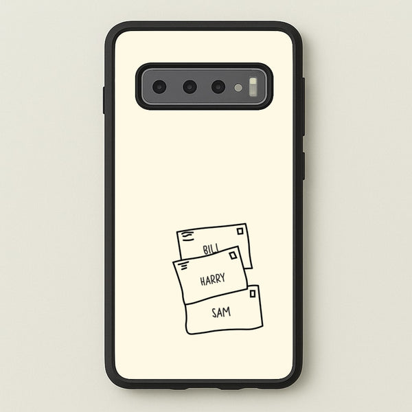 Bill, Harry And Sam  - Mamma Mia Phone Case for Galaxy S10