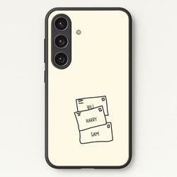 Bill, Harry And Sam  - Mamma Mia Phone Case for Galaxy S24