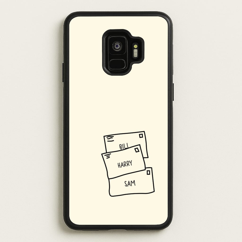 Bill, Harry And Sam  - Mamma Mia Phone Case for Galaxy S9