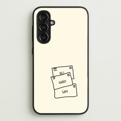 Bill, Harry And Sam  - Mamma Mia Phone Case for Galaxy A16
