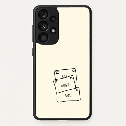 Bill, Harry And Sam  - Mamma Mia Phone Case for Galaxy A53
