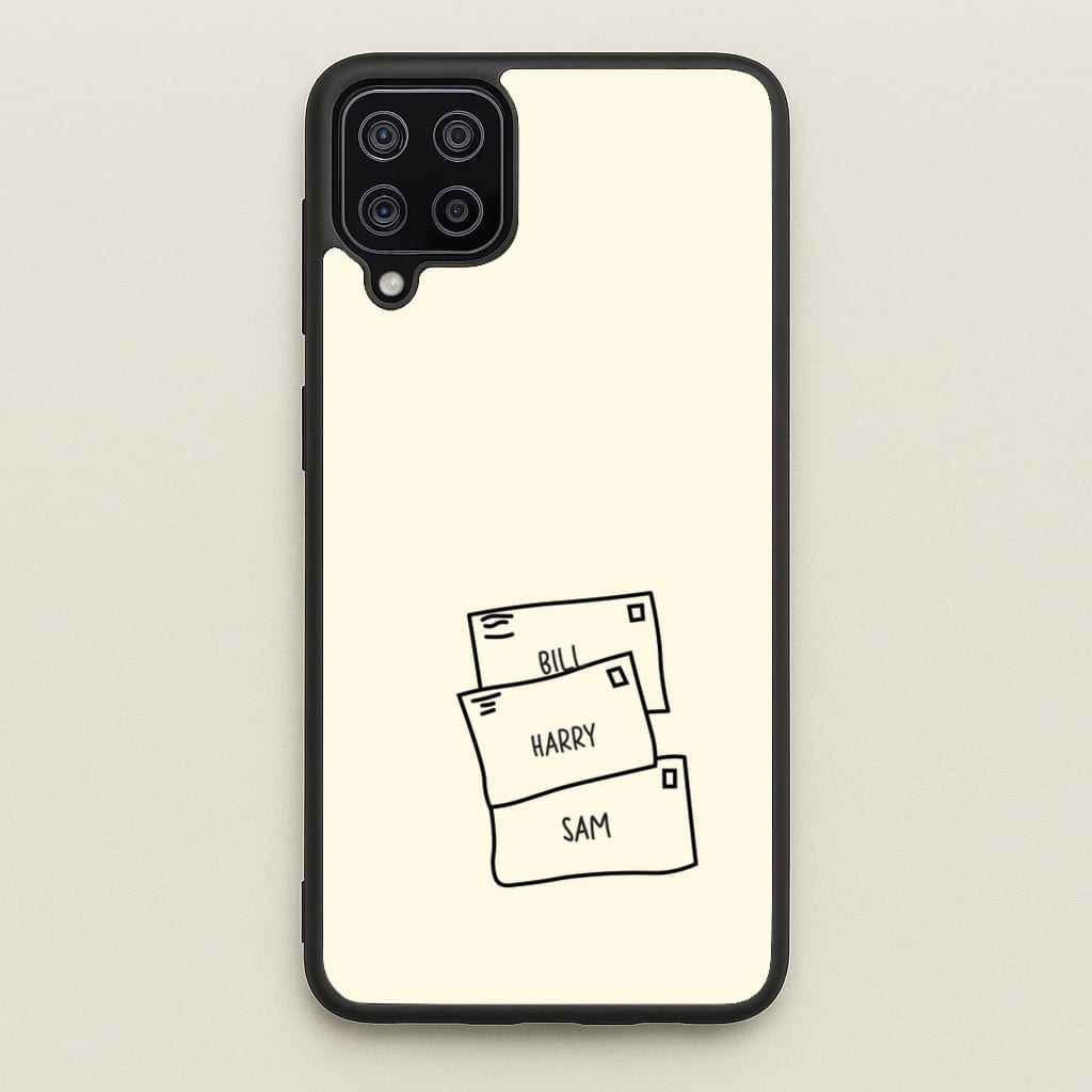Bill, Harry And Sam  - Mamma Mia Phone Case for Galaxy A12