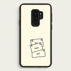Bill, Harry And Sam  - Mamma Mia Phone Case for Galaxy S9 Plus