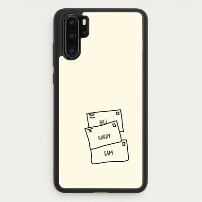 Bill, Harry And Sam  - Mamma Mia Phone Case for Huawei P30 Pro