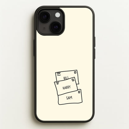 Bill, Harry And Sam  - Mamma Mia Phone Case for iPhone 13