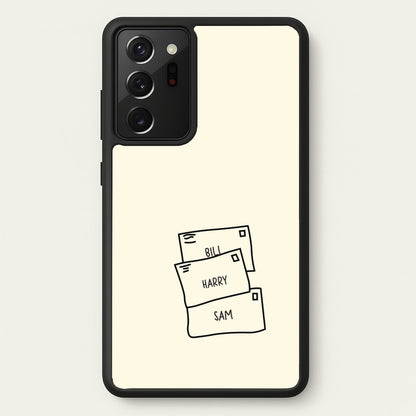 Bill, Harry And Sam  - Mamma Mia Phone Case for Galaxy Note 20 Ultra