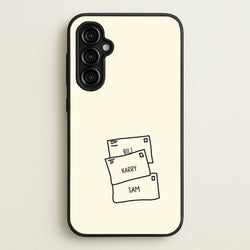 Bill, Harry And Sam  - Mamma Mia Phone Case for Galaxy A54