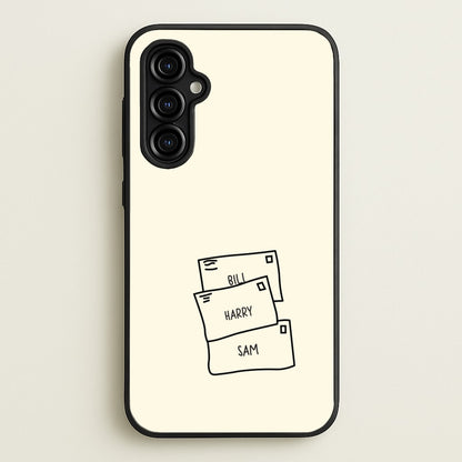 Bill, Harry And Sam  - Mamma Mia Phone Case for Galaxy A54
