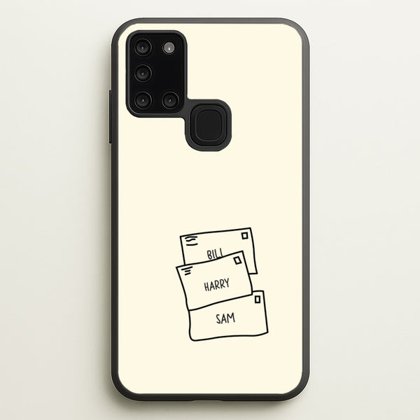 Bill, Harry And Sam  - Mamma Mia Phone Case for Galaxy A21s