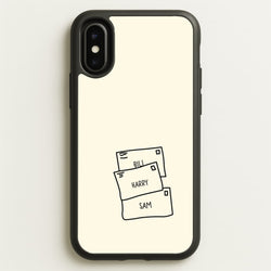 Bill, Harry And Sam  - Mamma Mia Phone Case for iPhone X / XS