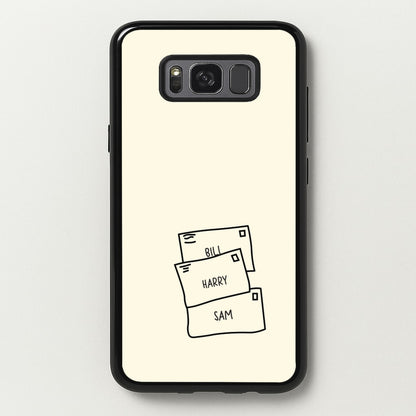 Bill, Harry And Sam  - Mamma Mia Phone Case for Galaxy S8 Plus