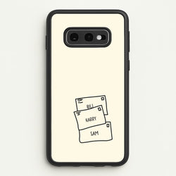 Bill, Harry And Sam  - Mamma Mia Phone Case for Galaxy S10e