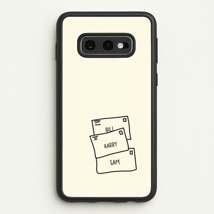 Bill, Harry And Sam  - Mamma Mia Phone Case for Galaxy S10e