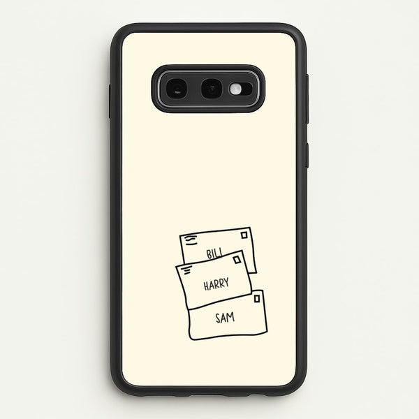 Bill, Harry And Sam  - Mamma Mia Phone Case for Galaxy S10e