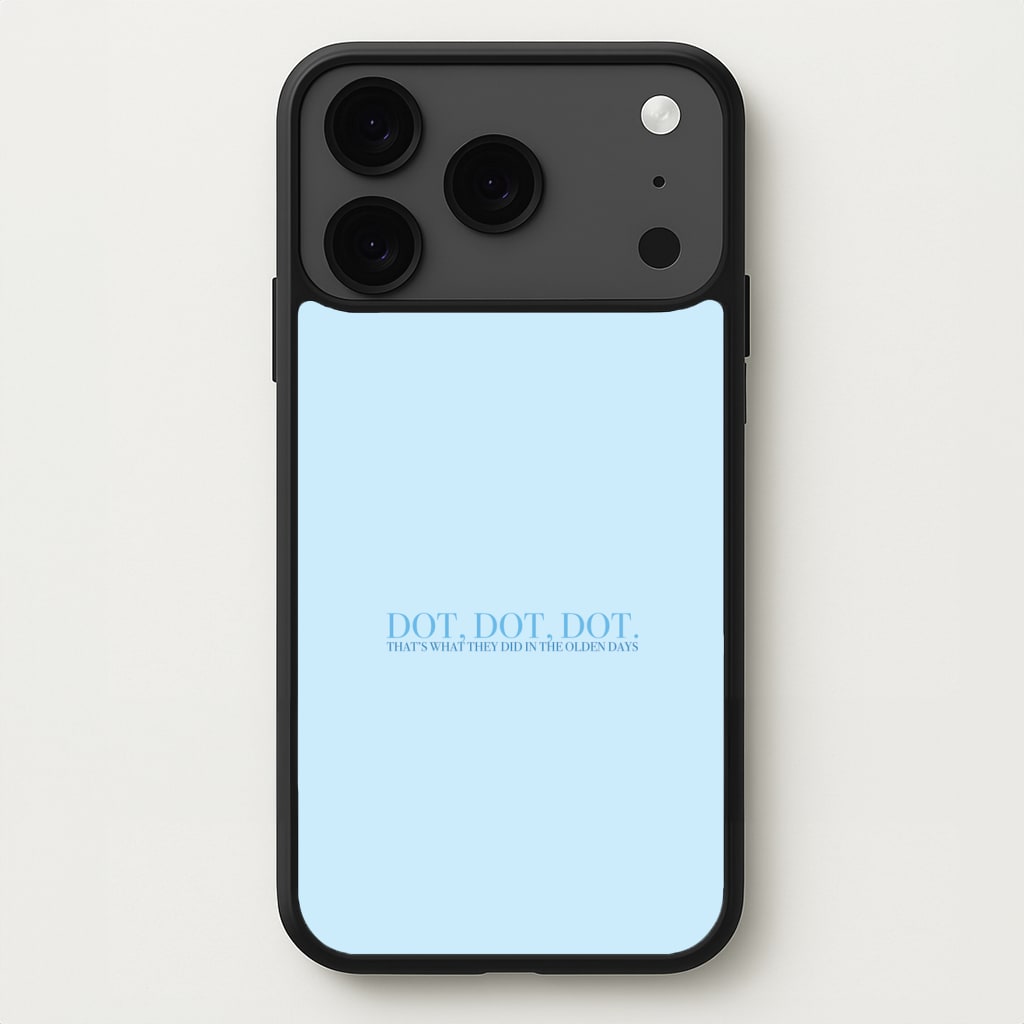 Dot, Dot, Dot Phone Case for iPhone 17 Pro