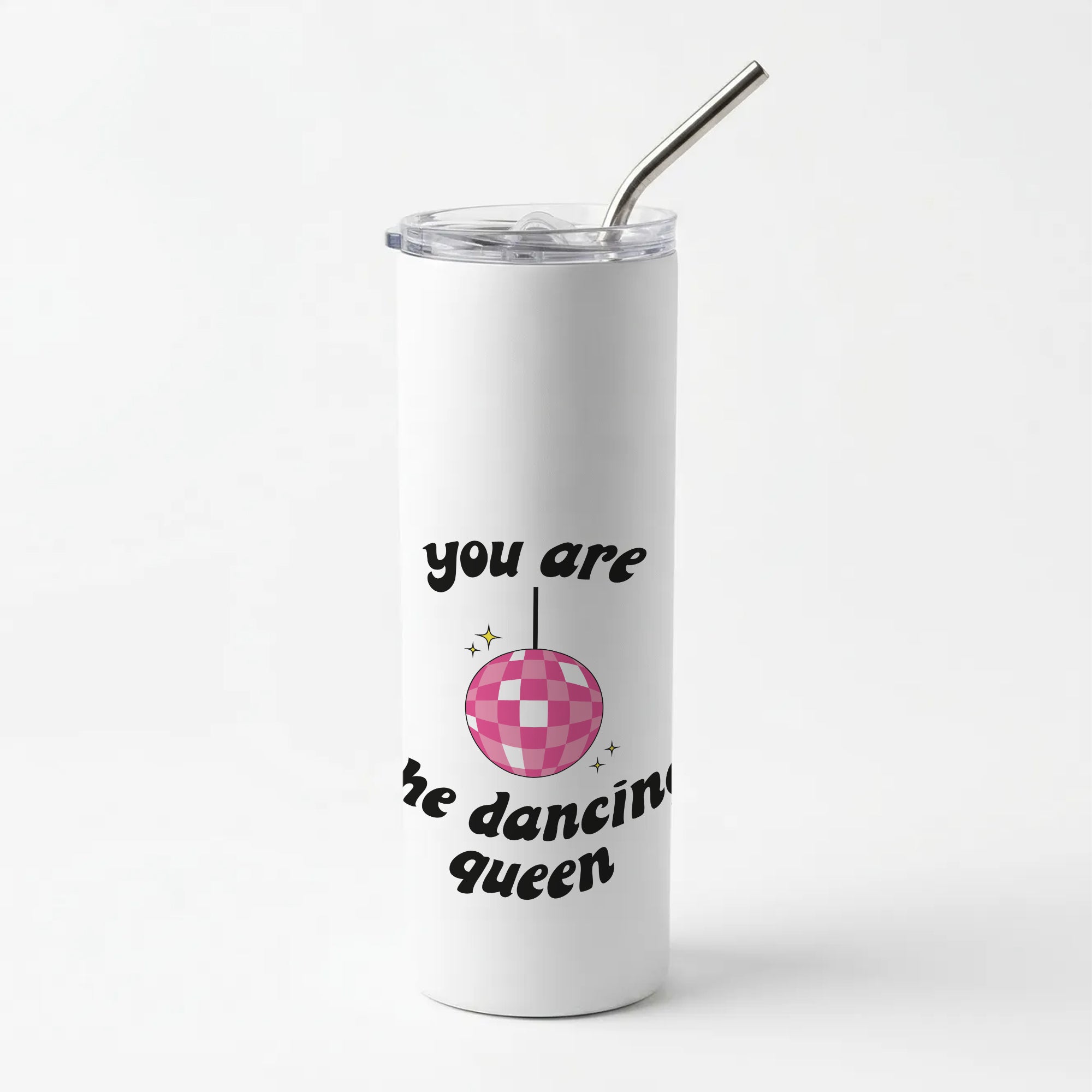 Dancing Queen Skinny Tumbler