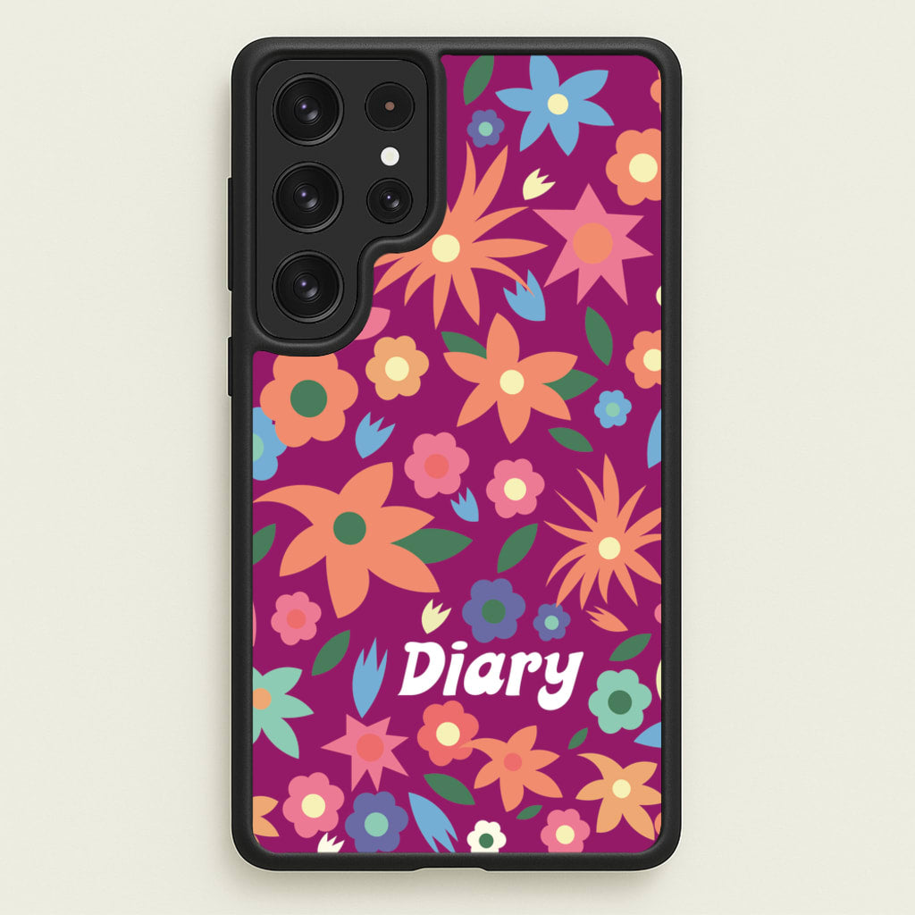 Diary  - Mamma Mia Phone Case for Galaxy S22 Ultra