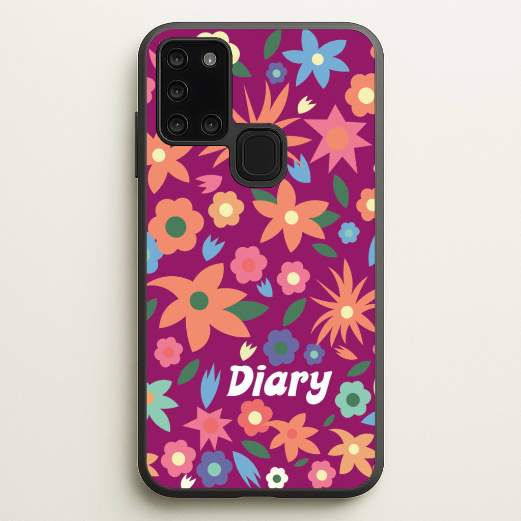 Diary  - Mamma Mia Phone Case for Galaxy A21s