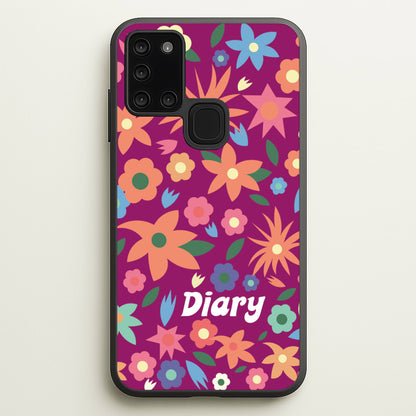 Diary  - Mamma Mia Phone Case for Galaxy A21s