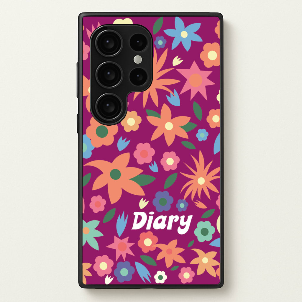 Diary  - Mamma Mia Phone Case for Galaxy S24 Ultra
