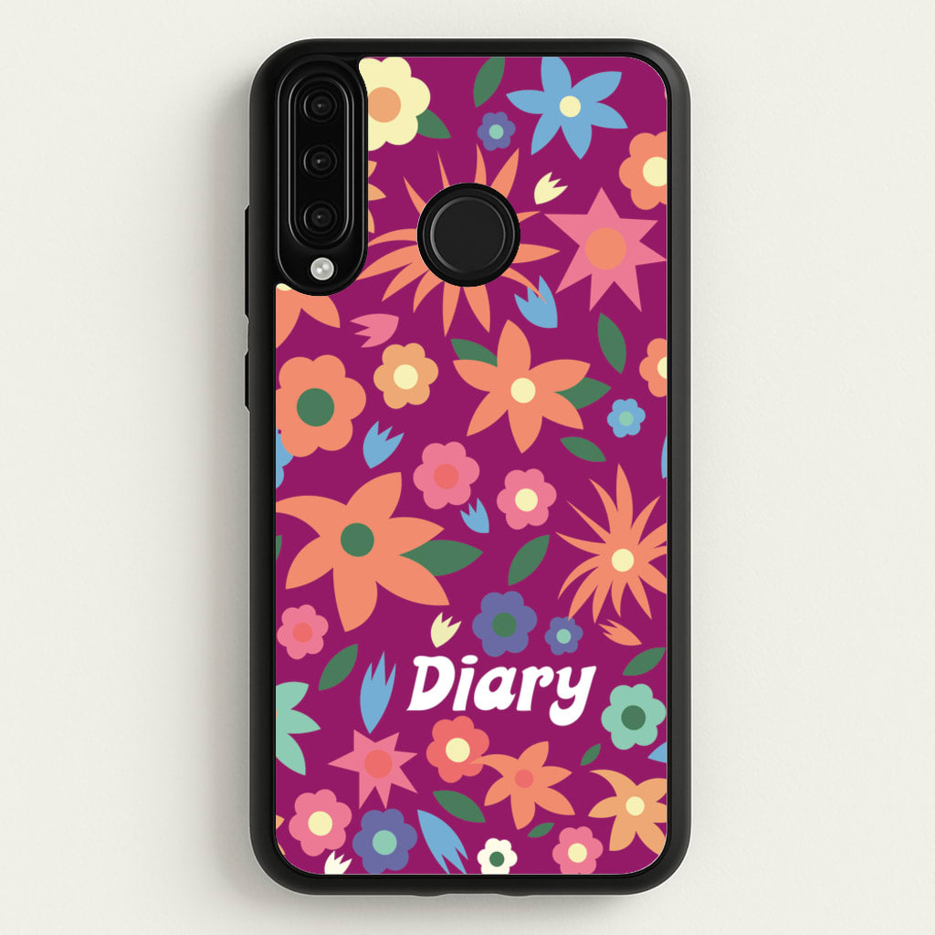 Diary  - Mamma Mia Phone Case for Huawei P30 Lite