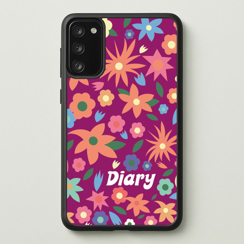 Diary  - Mamma Mia Phone Case for Galaxy S20FE