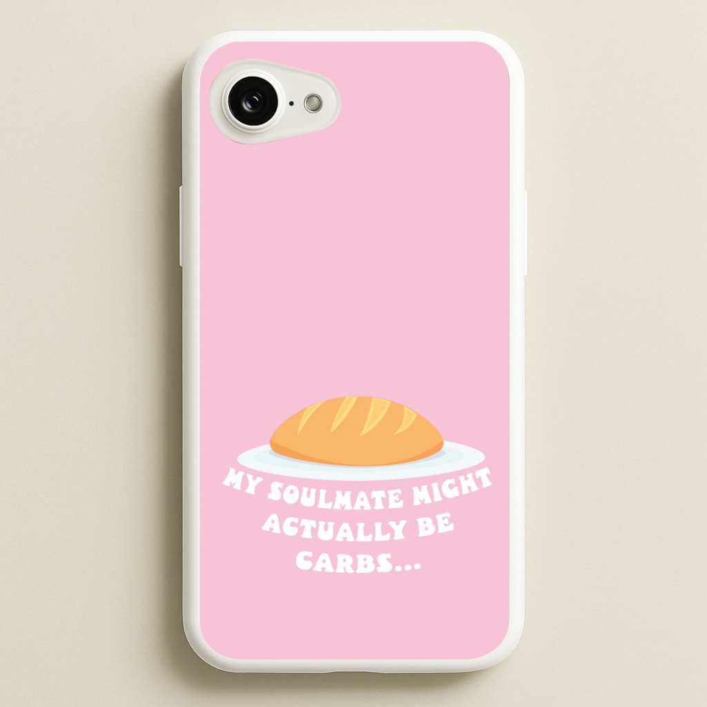 My Soulmate Might Actually Be Carbs  - Mamma Mia Phone Case for iPhone 16e