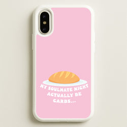 My Soulmate Might Actually Be Carbs  - Mamma Mia Phone Case for iPhone X / XS