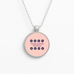 Thank You For The Music - Mamma Mia Necklace