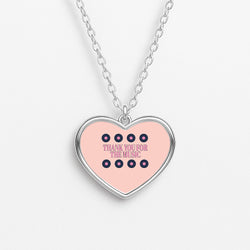 Thank You For The Music - Mamma Mia Necklace