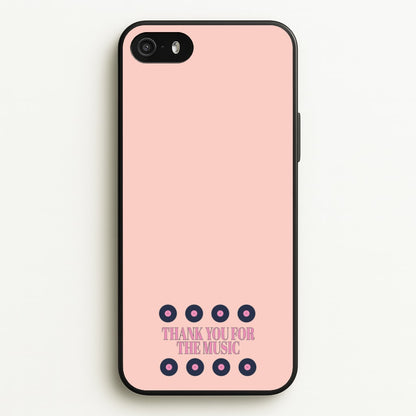 Thank You For The Music - Mamma Mia  - Mamma Mia Phone Case for iPhone 5 / 5s / SE 2016