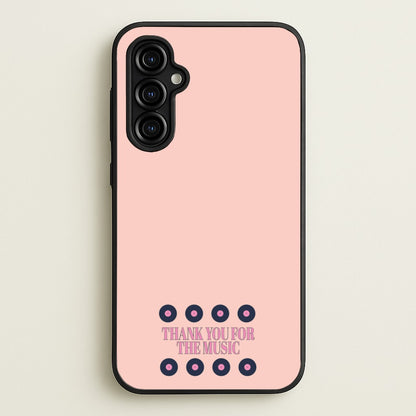 Thank You For The Music - Mamma Mia  - Mamma Mia Phone Case for Galaxy A54