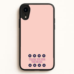 Thank You For The Music - Mamma Mia  - Mamma Mia Phone Case for iPhone XR