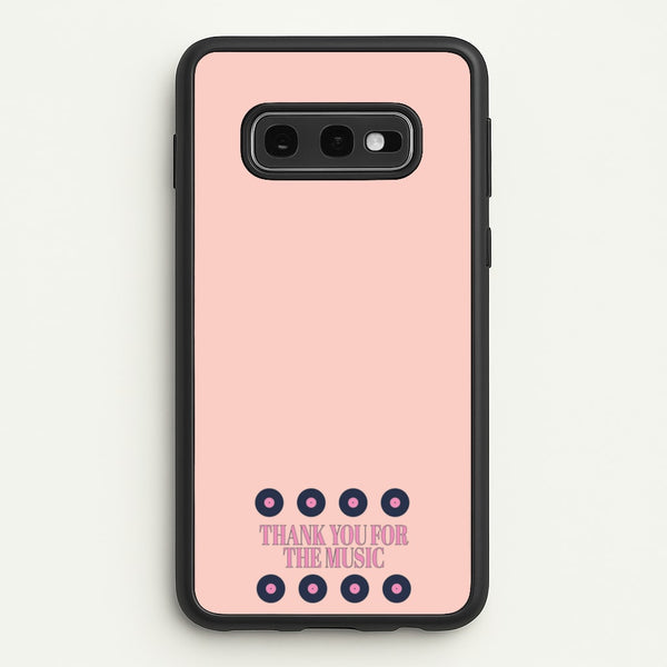 Thank You For The Music - Mamma Mia  - Mamma Mia Phone Case for Galaxy S10e