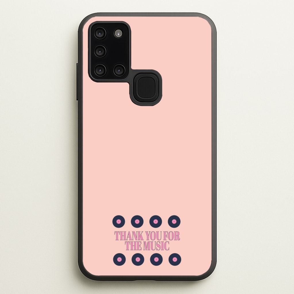 Thank You For The Music - Mamma Mia  - Mamma Mia Phone Case for Galaxy A21s