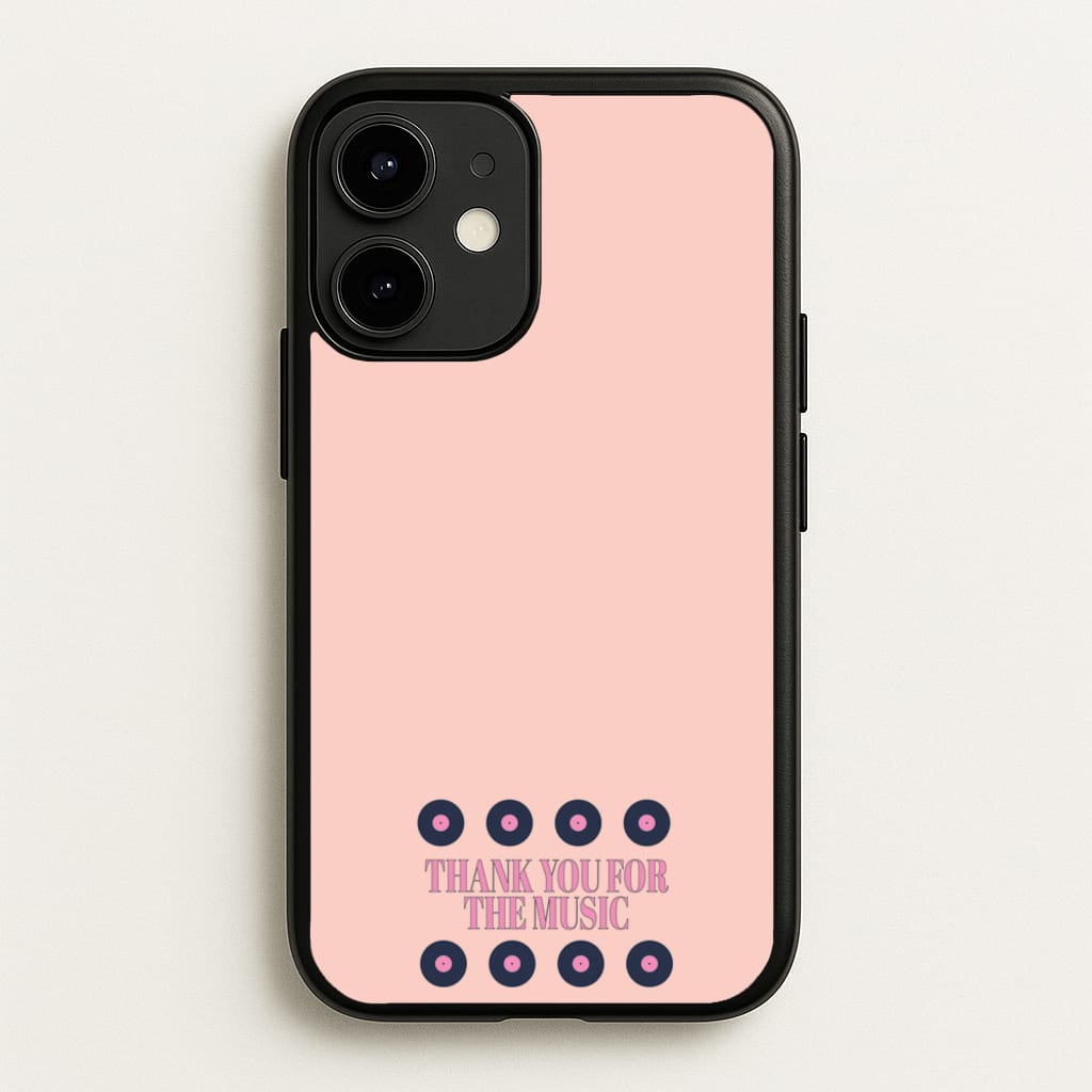 Thank You For The Music - Mamma Mia  - Mamma Mia Phone Case for iPhone 12 Mini